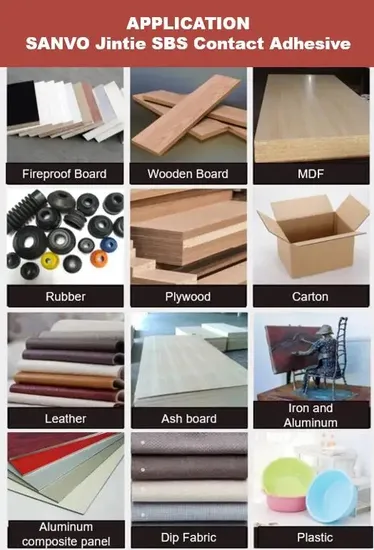 Factory Supply All Purpose New Arrival Excellent Performance Easy Construction Neoprene Solvent for Wood Furniture Floor