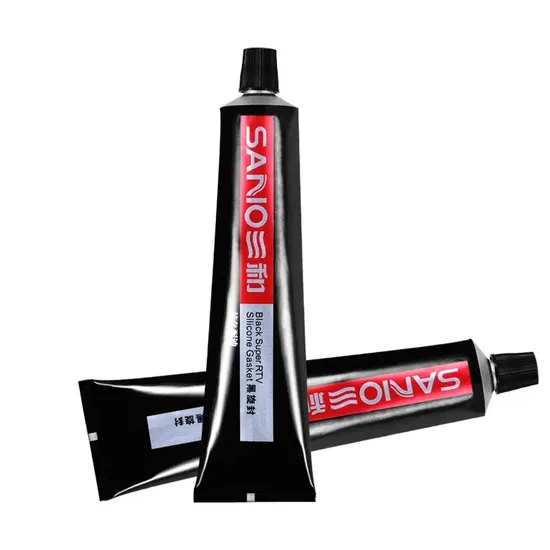 Middle High-Temp RTV Silicone Gasket Maker OEM Black High Quality Automotive Adhesives