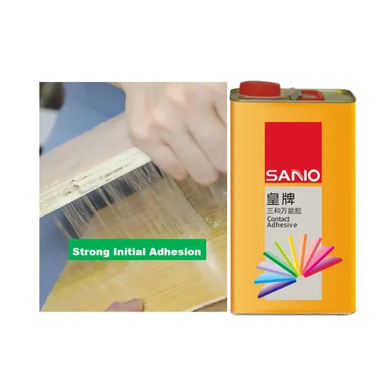 Non-Toxic Super Glue with Low Voc Formula Sanvo Neoprene Contact Adhesive