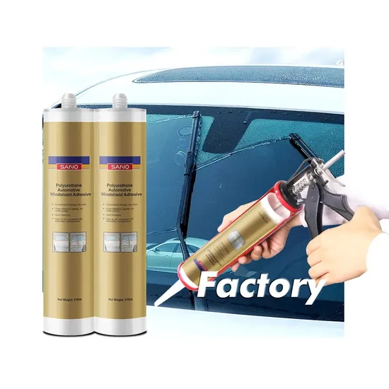 Sanvo Auto Glass Adhesive Environment Protection PU Sealant Windshield Polyurethane Glue Polyurethane Adhesive Sealant for Glass