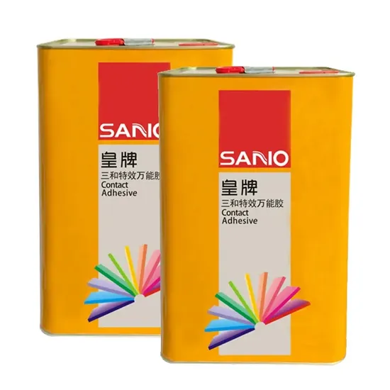 Sanvo Manufacturer All-Purpose Adhesive Neoprene Contact Cement Adhesive 0.15L 0.4L 0.7L 2.5L 3.5L 12L 15L Neoprene Super Glue