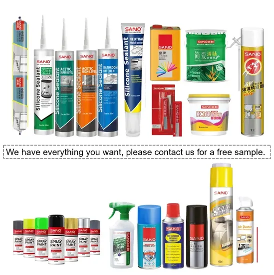 Sanvo Manufacturer All-Purpose Adhesive Neoprene Contact Cement Adhesive 0.15L 0.4L 0.7L 2.5L 3.5L 12L 15L Neoprene Super Glue