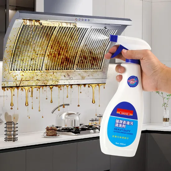 Kitchen Cleaner Spray Heavy Duty Oven Cooktop Grill Oil Stain Cleaner