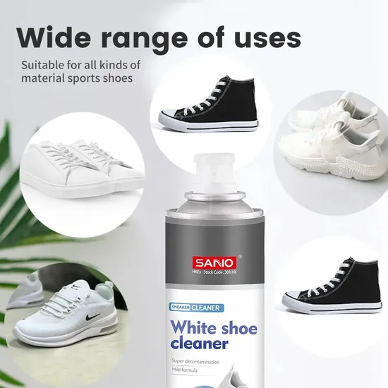 Manufacturer Wholesale Rich White Foam Sport Shoe Cleaning Multifunction Foam Cleaner