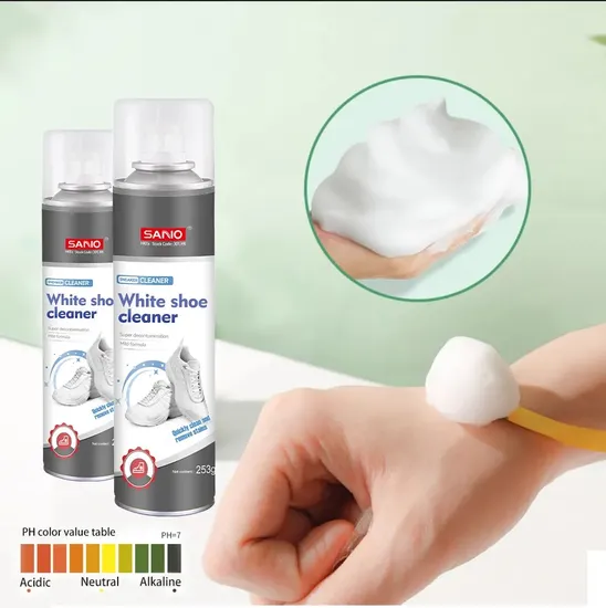 ODM/OEM High Quality Whiten Cleaning Sneaker Care Set White Shoe Foam Cleaner