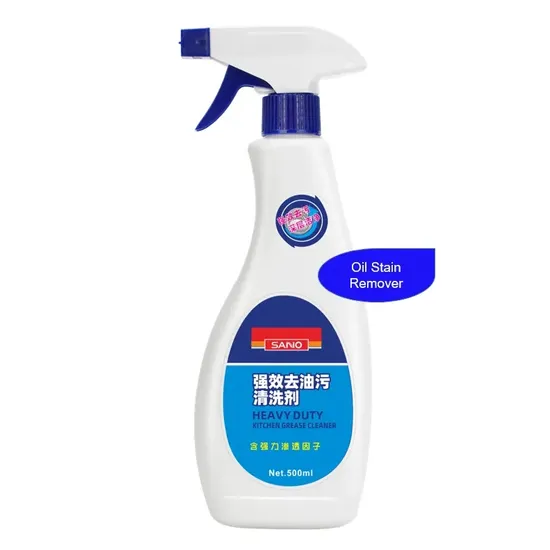 Sanvo High Quality 500ml Heavy Oil Stain Remover Grease Bubble Spray Kitchen Cleaner Foam Cleaner