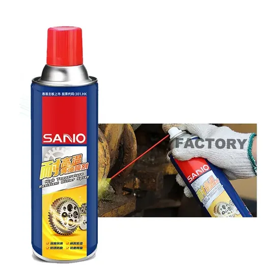 Car Care Multi-Purpose High Temperature Resistance Butter Aceite Anti Rust Oil Grease Lubricant Spray