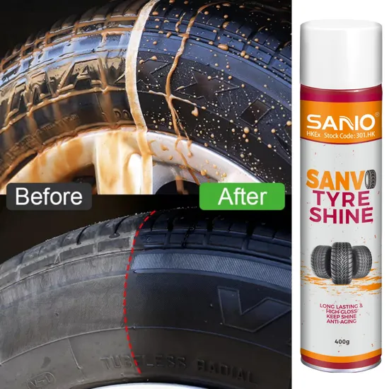 Factory Hot Selling Auto Detailing Polish Tire Shine Car Care Manufacturer for Car