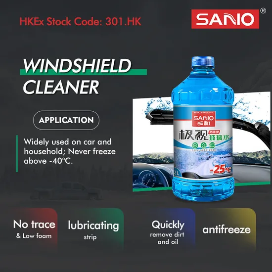 High Quality 2L Car Care Glass Cleaner Car Glasses Spray Cleaner