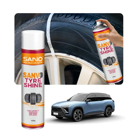 Hot Sale Car Care Product Foam Cleaner Spray Concentrate Solution Dust Remover Silicone Tire Shine