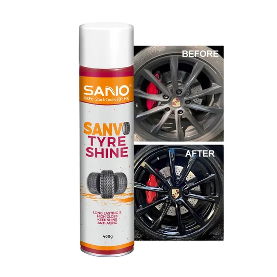 Hot Sale Car Care Product Foam Cleaner Spray Concentrate Solution Dust Remover Silicone Tire Shine