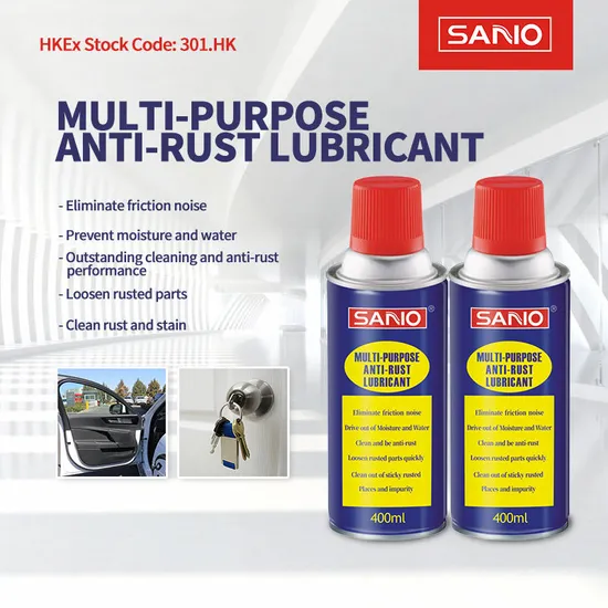 Multi-Purpose Anti Rust Lubricant Spray Rust-Proof Lubricated Clean Conductive of Equipment Anti Rust Lubricant