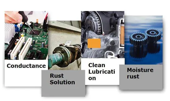 Multi-Purpose Anti Rust Lubricant Spray Rust-Proof Lubricated Clean Conductive of Equipment Anti Rust Lubricant