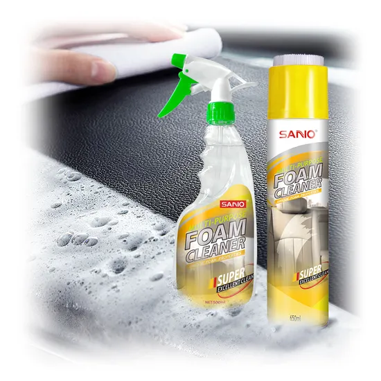 OEM Kitchen White Shoe Multifunctional Car Wax Foam Cleaner Car Cleaning Spray Foam Cleaner