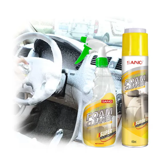 OEM Kitchen White Shoe Multifunctional Car Wax Foam Cleaner Car Cleaning Spray Foam Cleaner