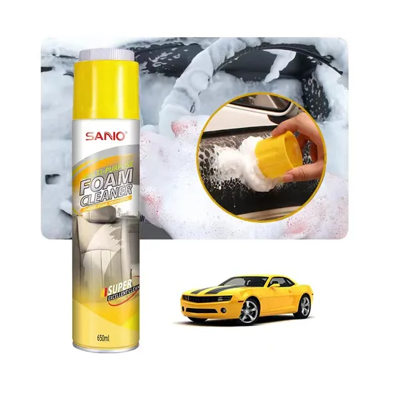 OEM Kitchen White Shoe Multifunctional Car Wax Foam Cleaner Car Cleaning Spray Foam Cleaner