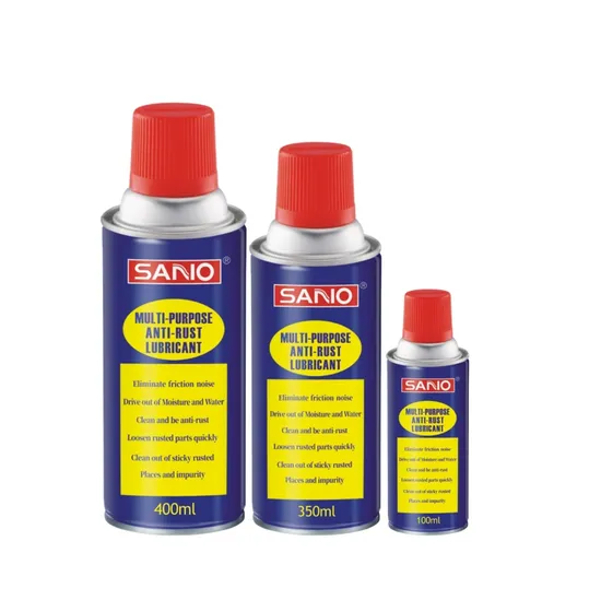 Sanvo 100ml Anti-Rust Lubricant Oil Rust Remover Chain Lube Spray with Inhibitors Rust Remover