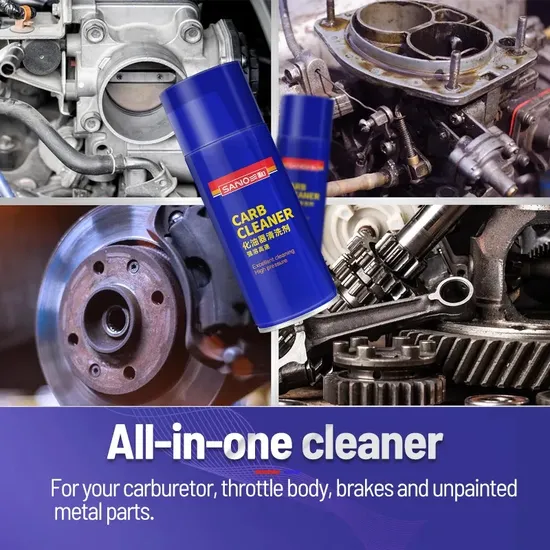 Sanvo Auto Aerosol Carburetor Cleaner Car Care Products Carburetor and Choke Cleaner Fi Cleaner Limpiador De Carburador