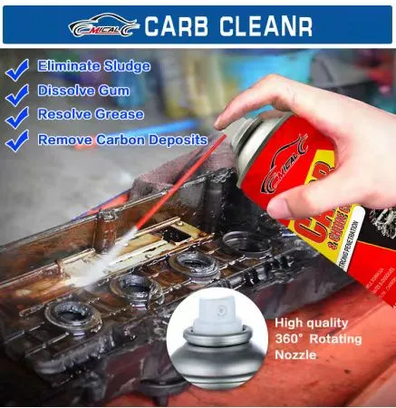 Sanvo Carburetor Cleaner Carb Cleaner Spray 450ml Carb and Choke Cleaner Spray Car Cleaning