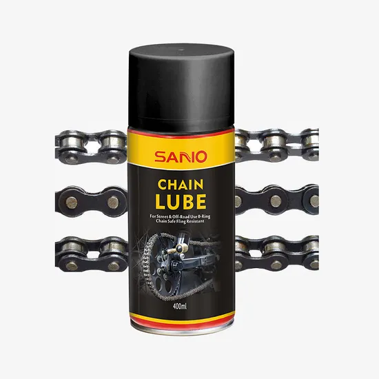 Sanvo Chain Lube Bike Motorcycle Chain Cleaner Spray & High-Efficiency Motor Bike Lubricant Oil