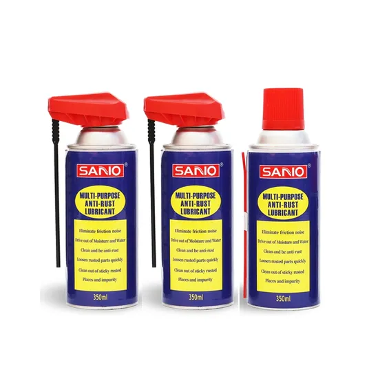 Sanvo Manufacture Anti-Rust Lubricant Spray 100ml Car Rust Remover Spray