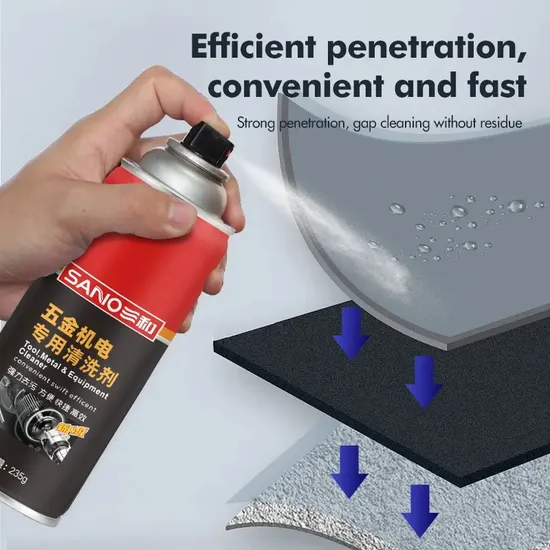 Sanvo Precision Electronics Cleaner for Motor and Switch Maintenance with Non-Conductive Solvent