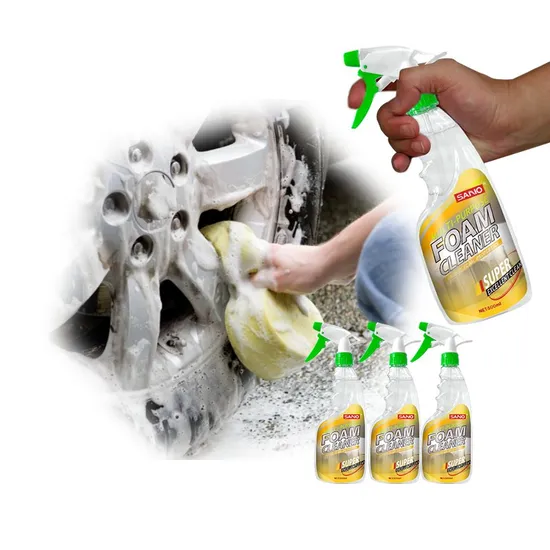 Sanvo Wash Purpose Washer Multi Screen Products Interior 650ml-Tyre-Foam-Cleaner Car Accessories