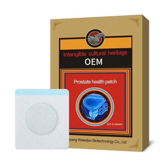 Men Prostate Support Heat Patch Pour Frequent Urination Contre Herbal Prostate Patch for Male