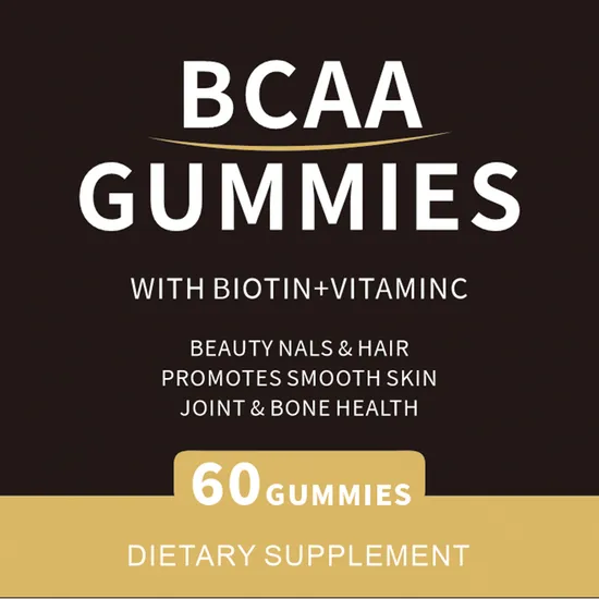 Bcaa Sports Gummies Gym Supplements Private Label Creatine Monohydrate Gummies