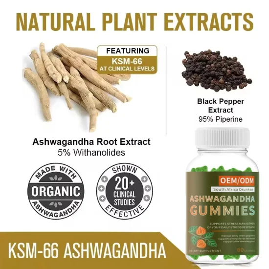 Calm Seas Mood Ashwagandha Gummies Support Immunity Ashwagandha Extract Supplement.