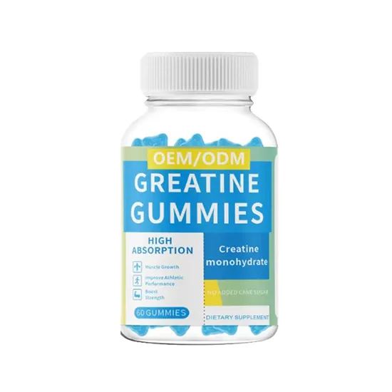 OEM Best Creatine Gummies Strength Endurance Muscle Supplement Creatine Monohydrate Gummies.