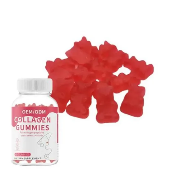 OEM Healthy Collagen Marine Collagen Hydrolyzed Dietary Supplement Collagen Gummies