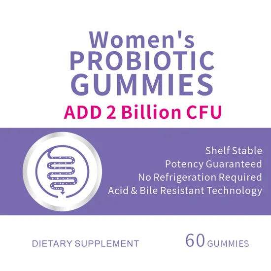 OEM Premium Probiotic Gummies, Enhance Gut Health and Digestion Dietary Supplementhealth Food