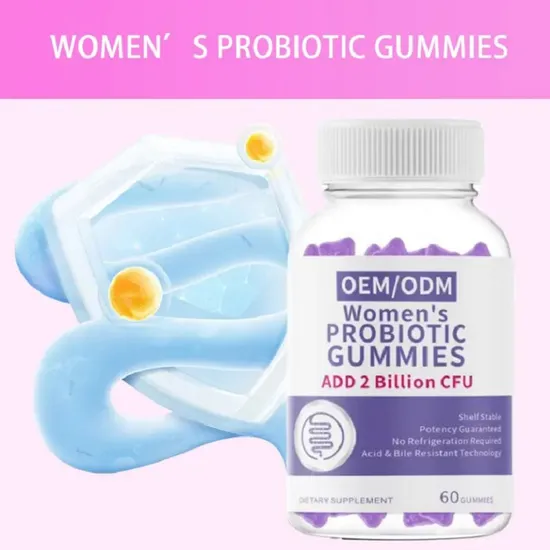 OEM Premium Probiotic Gummies, Enhance Gut Health and Digestion Dietary Supplementhealth Food