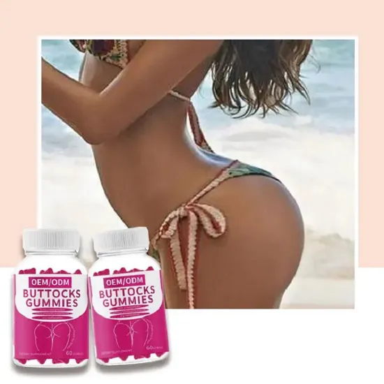 Private Label Butt Enlargement Bbl Gummies Vegetarian Pectin Gummies Supplement