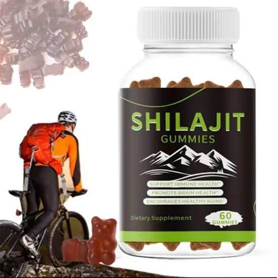 Shilajit Extract Supplement Sugar Free Pectin Vitamin Health Food Shilajit Gummies