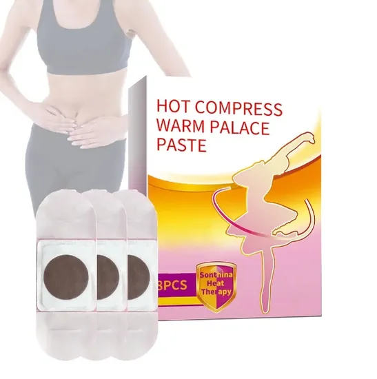 Disposable Thermal Patch to Relieve Cramps During Menstrual Period for Women