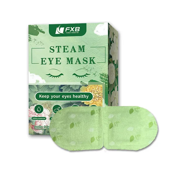 Private Label Disposable Aromatherapy Steam Eye Mask Warming Hot Facial Mask Patch