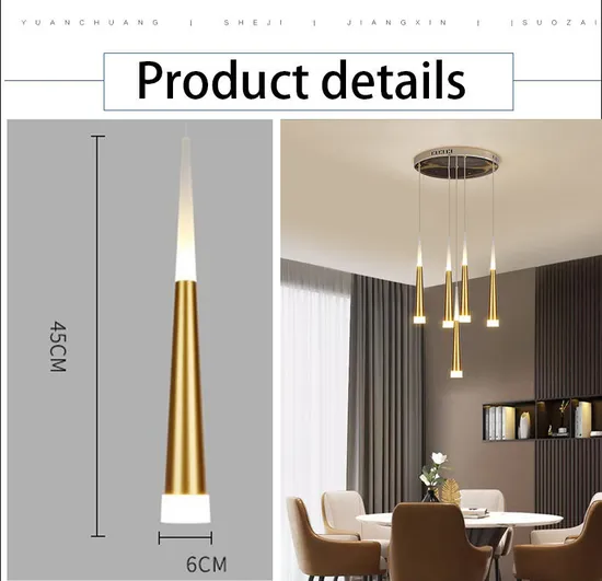 High Quality Modern Luxury Hanging Chandelier Large Wicker Pendant Spot Light for Stair