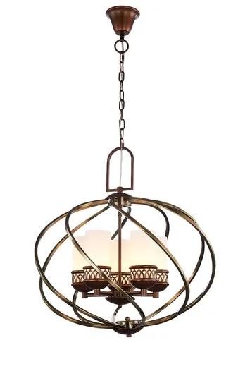 Industrial Antique Bronze Chandelier American Country Creative for Table Restaurant Lamps Pendant Lamp