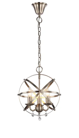 Industrial Antique Bronze Chandelier American Country Creative for Table Restaurant Lamps Pendant Lamp