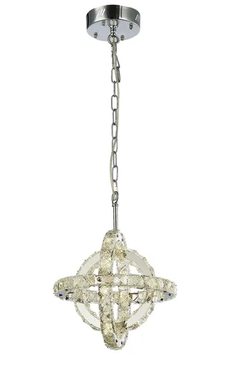 LED Crystal Pendant Lamp Art Homedecor Light Fixtures Decorative Metal K9 Crystal Chandelier