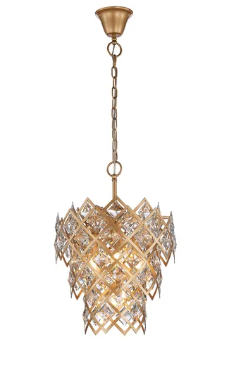 Manufacturer Simple Design Creative High Quality LED Crystal Chandelier Bedroom Pendant Lamp