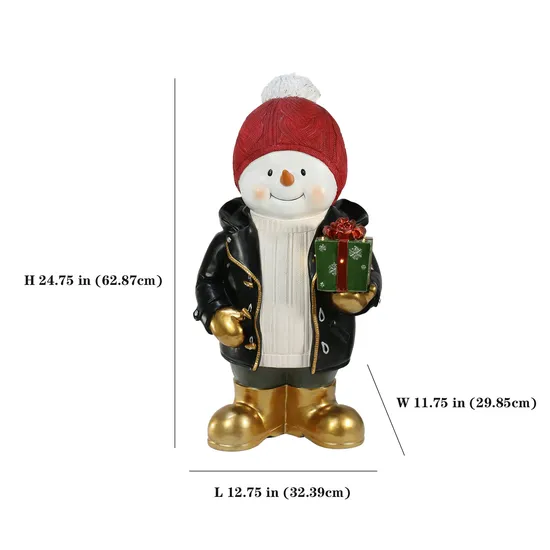 American-Style Santa Claus Doll Table Lamp Christmas Candlestick European-Style Resin Santa Claus Snowman Ornaments Do Old European-Style Christmas Table Lamp