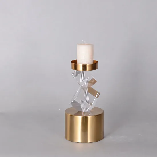 Candle Holder Decoration Decorating Candle Holders Nordic Model Room Soft Furnishings Home Accessories Gold Candle Stick Holder