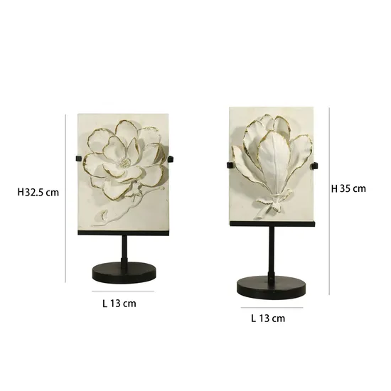 Handmade Hight Quality Polyresin Flowers Home Decoration