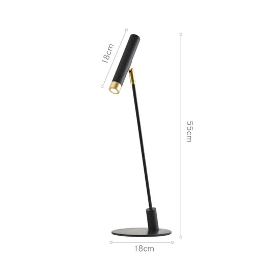 2021 New Design Modern Table Lamp Studying LED Desk Lamp for Living and Hotel