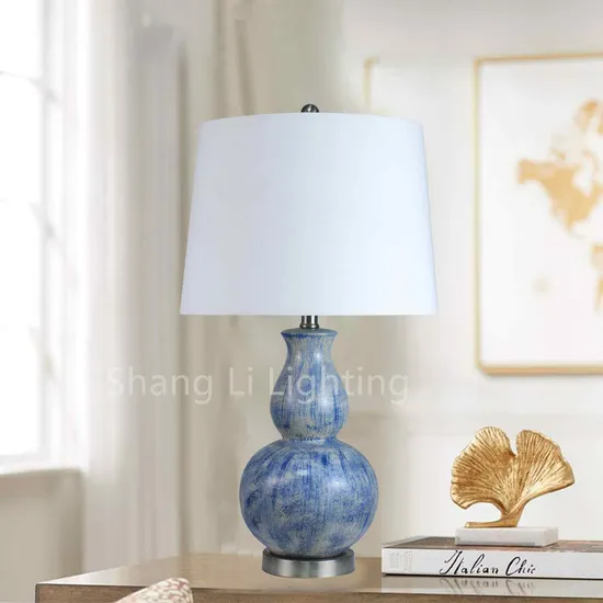 American Country Minimalist Gourd Table Lamp Bedroom Bedside Living Room Villa Lobby Club Porch Decoration Creative Table Lamp Floor Lamp