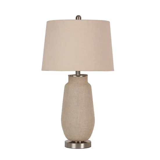 American Desk Lamp Special Gray Cloth Lamp Body Table Lamp