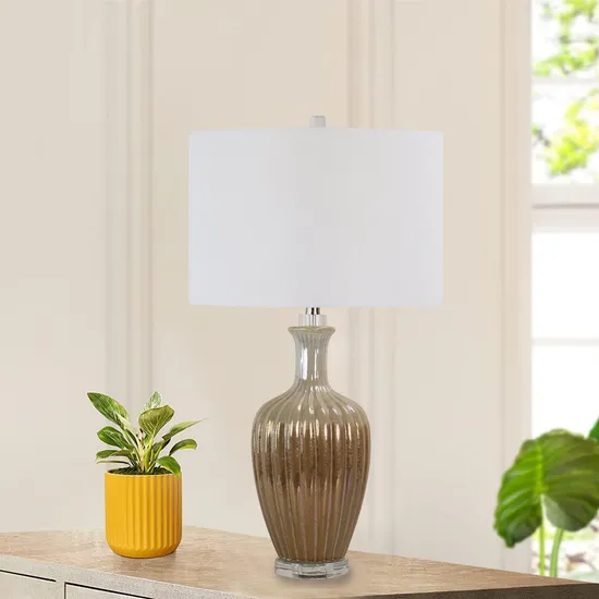 American Home Living Room Lamp Hotel Club Soft Gold Silver Table Lamp